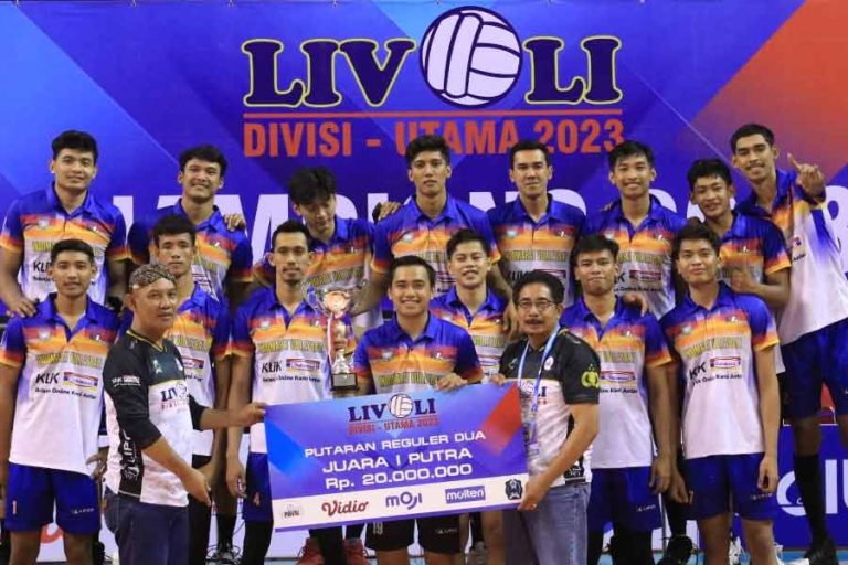 Indomaret Sidoarjo Raih Juara Putaran Reguler Kedua Livoli Divisi Utama 2023