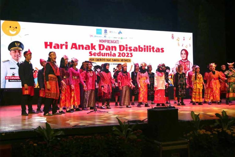 Peringatan Hari Anak dan Disabilitas Sedunia 2023 di Gedung Balai Pemuda