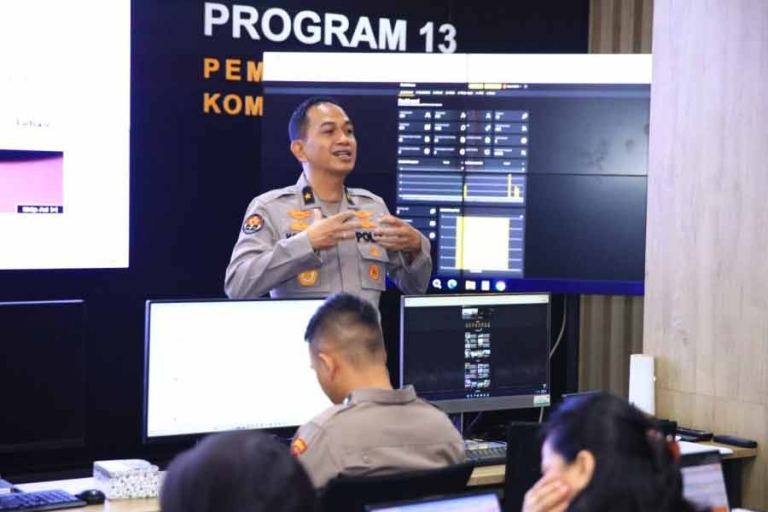 Giat pelatihan dan uji pengetahuan umum kehumasan untuk tingkat Pama Divisi Humas Polri (foto: Dok Humas Polri)